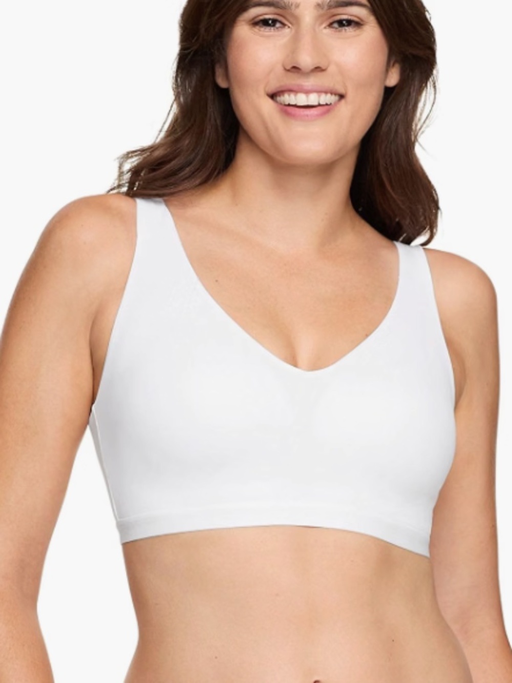 Warner's Womens Cloud 9 Super Soft, Smooth Wireless Lightly Lined Bra XL 12022